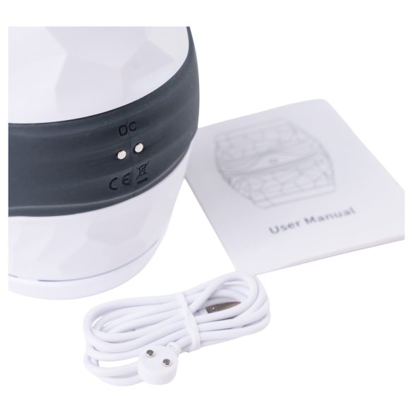 Desirel Grip Master - masturbador apretable (gris)