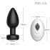 Desirel Easy Obsidian - Vibrador Anal Inalámbrico con Radio (Negro)