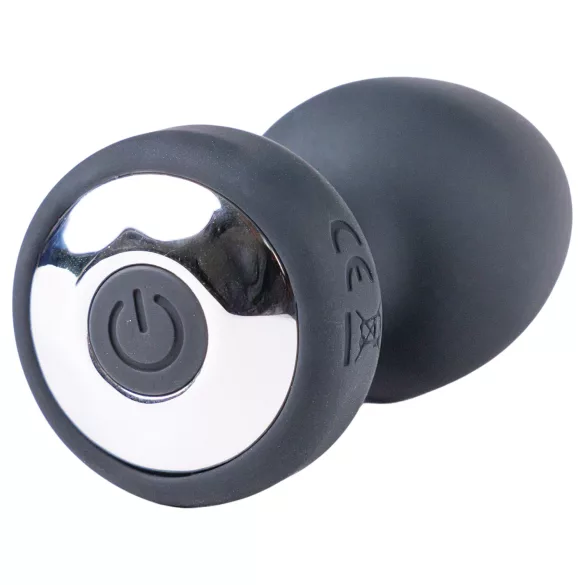 Desirel Easy Obsidian - vibrador anal recargable con control remoto