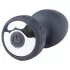 Desirel Easy Obsidian - vibrador anal recargable con control remoto