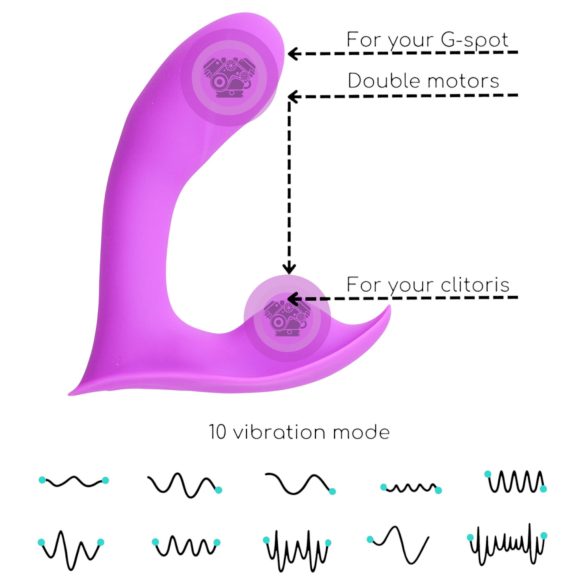 Desirel Insider - Vibrador punto G y próstata - silicona - lila