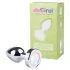 Desirel GlowPlug - plug anal luminoso pequeño - color plata