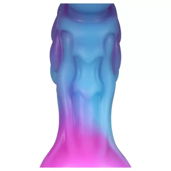 OgazR - consolador dragón luminoso - 22cm - silicona lila rosa