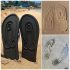 Chanclas con diseño divertido - negro - 44/45