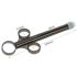 Dispensador de lubricante con jeringa (negro)