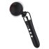 Vibrador masajeador recargable curvado (negro)