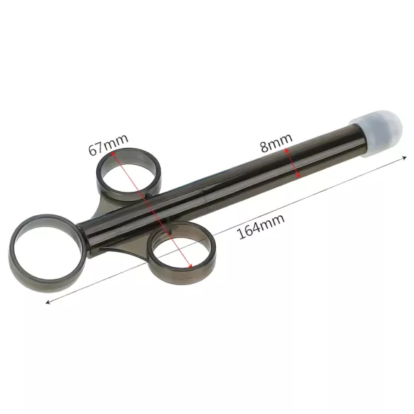 Jeringa dosificadora de lubricante (azul)