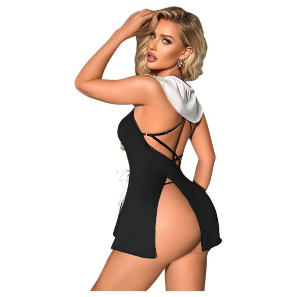 Apáca - disfraz erótico de monja - negro