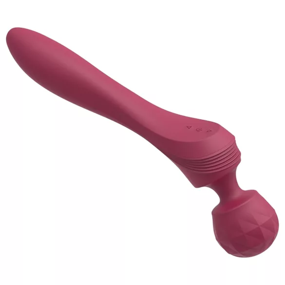 Lonely - vibrador masajeador curvo - silicona - rojo