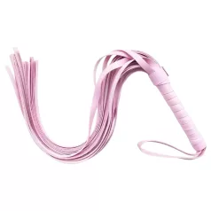 Sunfo - látigo de cuero sintético - rosa