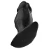 Kangvo - consolador de silicona inflable magnético (negro)