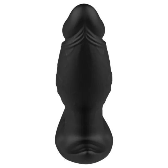 Kangvo - consolador de fantasía inflable magnético grande (negro)