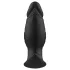 Kangvo - consolador de fantasía inflable magnético grande (negro)