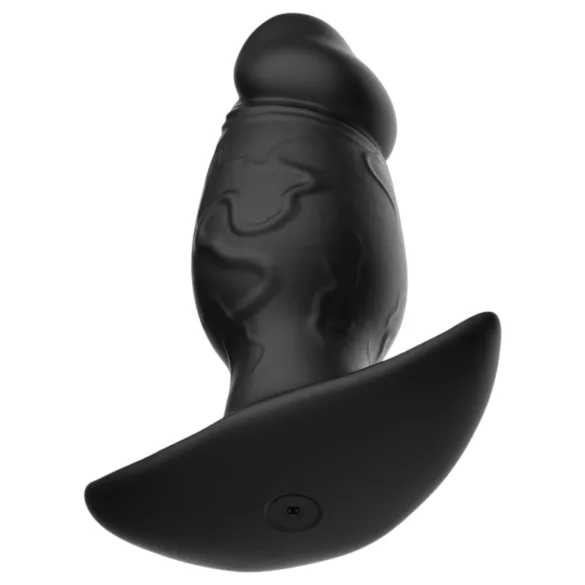 Kangvo - consolador de fantasía inflable magnético grande (negro)