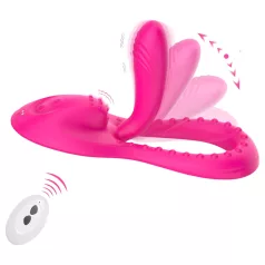 Mroow - vibrador almohada flexible (rosa)