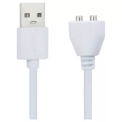   Pleasure Charge Pantyrebel - cable de carga USB magnético (blanco)