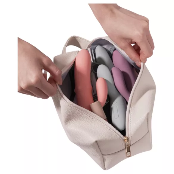 Svakom - bolsa de almacenamiento discreta (beige)