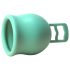 Copa menstrual Rhea α y β con vaso esterilizador