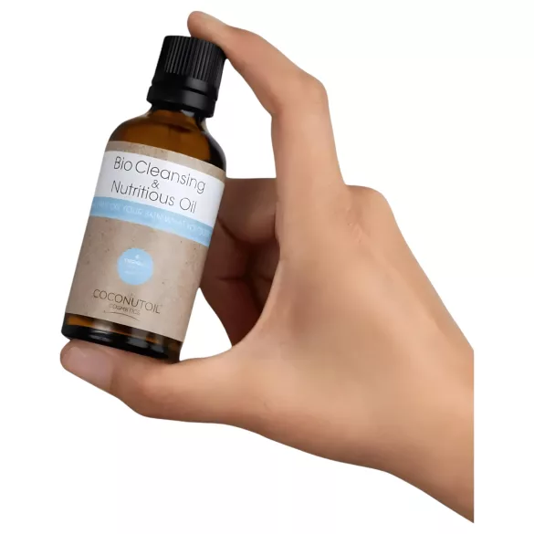 Aceite de coco - aceite bio regenerador para el rostro y desmaquillante (50 ml)