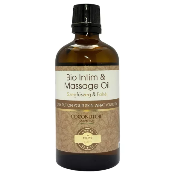 Coconutoil - Aceite íntimo y de masaje bio - clavo canela - 80 ml