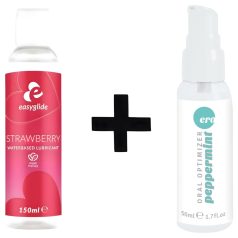 Orálszex - Kit para parejas - Incluye gel y lubricante