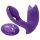 Inya Bump-N-Grind - Vibrador 2en1 con calor (lila)