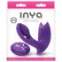 Inya Bump-N-Grind - Vibrador 2en1 con calor (lila)