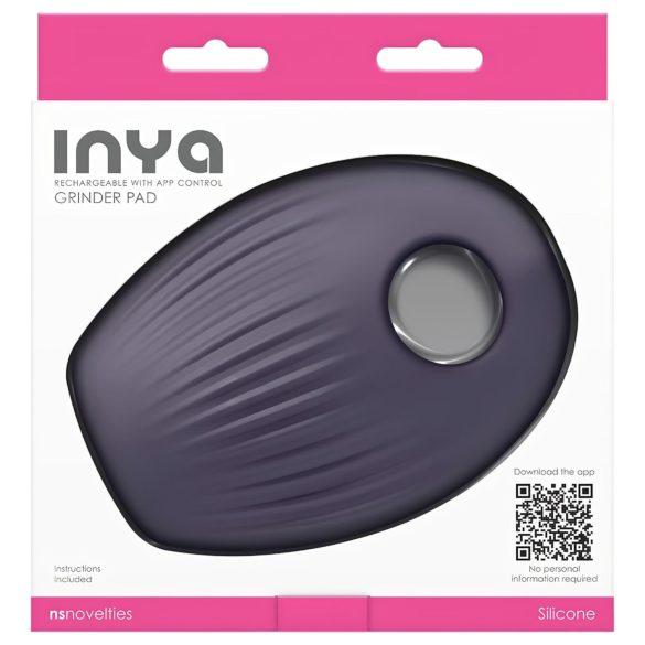 Inya Grinder Pad - cojín vibrador inteligente - silicona lila