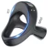 AlvUp - anillo vibrador pene y testículos - silicona negra