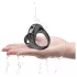 AlvUp - anillo vibrador pene y testículos - silicona negra