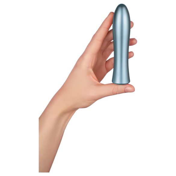FemmeFunn Bougie - vibrador premium de aluminio - color plata