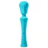 FemmeFunn - masajeador vibrador recargable XL - silicona turquesa