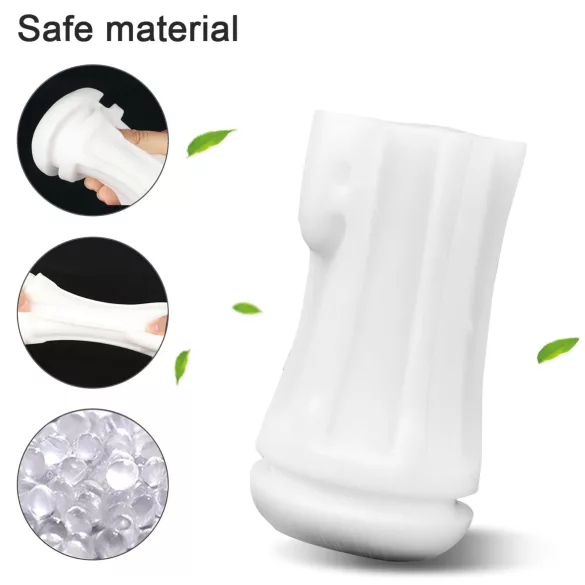 AlvUp - masturbador vibrador con succión - silicona negra