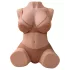 XISE Dania - masturbador torzo masculino con función de empuje - color natural
