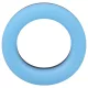 Doc Johnson The Big O - anillo para pene con luz - silicona azul