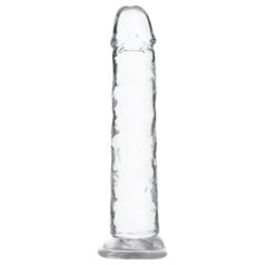   Addiction Crystal - consolador con ventosa - transparente - 18 cm