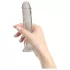 Addiction Crystal - Consolador con ventosa (transparente) - 18 cm