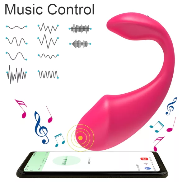 AlvUp - huevo vibrador - inalámbrico - silicona rosa