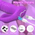 AlvUp - vibrador anal inteligente - recargable - silicona lila