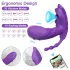 AlvUp - Vibrador portátil controlado por app (morado)