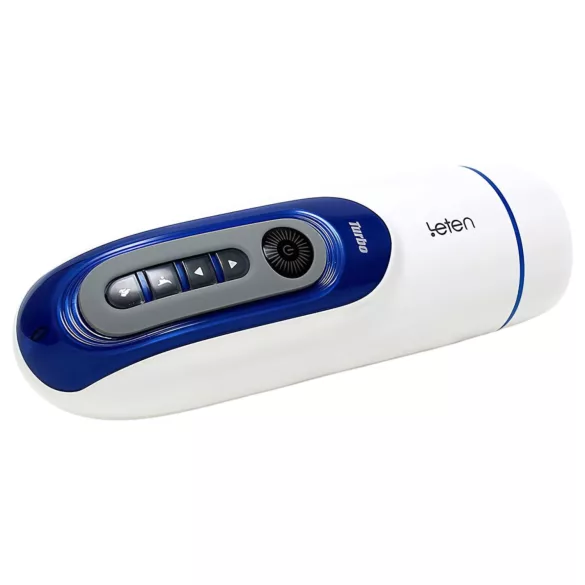 Leten SM390 - masturbador masculino con gemidos y calefacción - blanco
