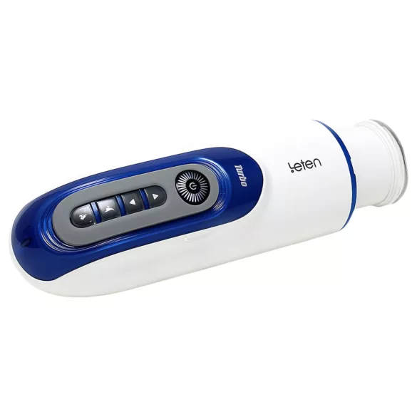 Leten SM390 - masturbador masculino con gemidos y calefacción - blanco