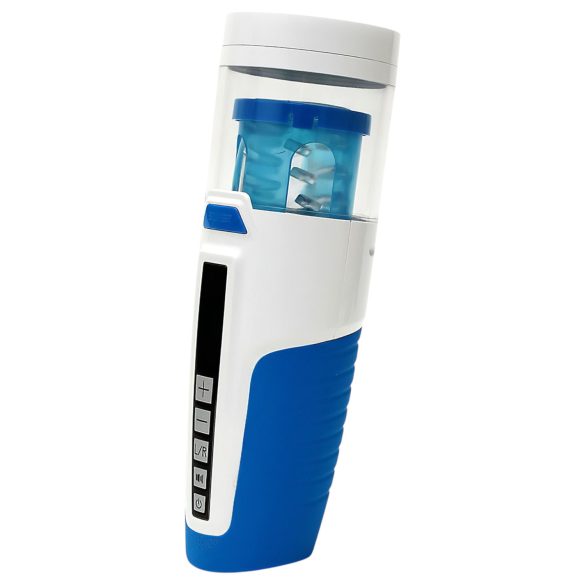 Leten SM370 - Masturbador giratorio y sonoro (blanco)