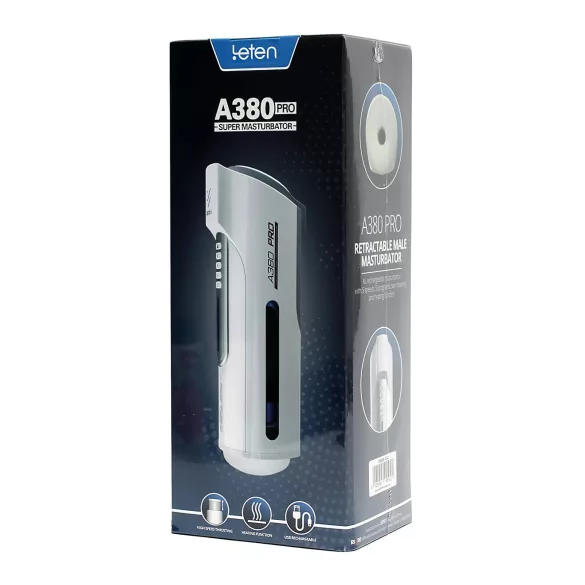 LETEN A380 PRO - masturbador masculino automático calefactable recargable