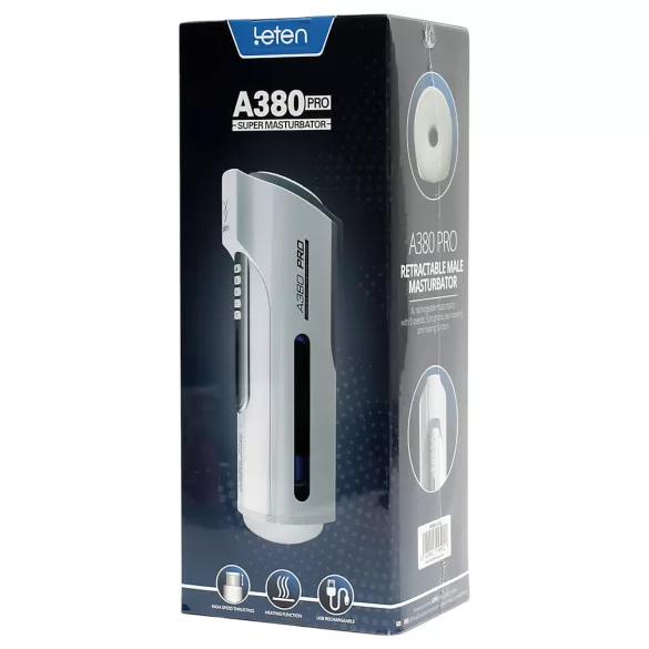 LETEN A380 PRO - masturbador masculino automático calefactable recargable