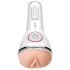 LETEN SM340 - Masajeador recargable con vibración, succión y sonidos seductores