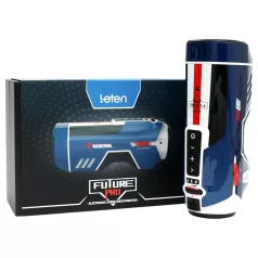   Leten SM Future Pro - masturbador automático con vibración y calor - azul