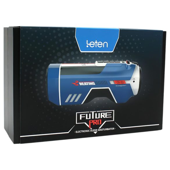 Leten SM Future Pro - masturbador automático con vibración y calor - azul