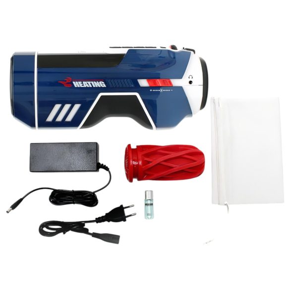 Leten SM Future Pro - masturbador automático con vibración y calor - azul