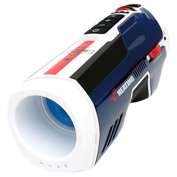 Leten SM Future Pro - masturbador automático con vibración y calor - azul